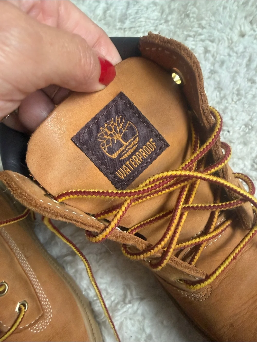 Timberland waterproof leather